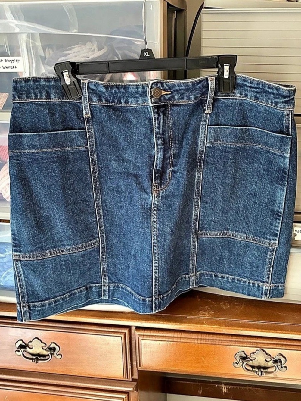 Old Navy Denim Mini Skirt - 16